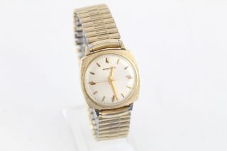 Vintage Gents Bulova Accutron M6 Gold Tone Wristwatch