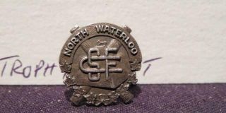 North Waterloo Scots Fusiliers Of Canada Wwii Era Trophy Craft Button Hole Pin