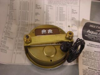 New/Old Stock Vintage Aqua Meter Tachometer Mercury THUNDERBOLT SYS.  634 4 - 1 - 4 3