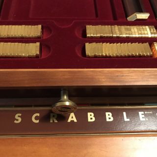1990 VINTAGE FRANKLIN “THE CLASSIC COLLECTOR EDITION “ SCRABBLE GAME 2