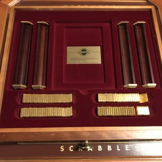 1990 VINTAGE FRANKLIN “THE CLASSIC COLLECTOR EDITION “ SCRABBLE GAME 4