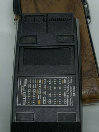 HP - 41CX Programmable Calculator Surveying Case Vintage Hewlett - Packard 7
