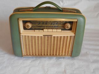 Vintage Telefunken Bajazzo 56 Valve Portable Radio,  Schematic
