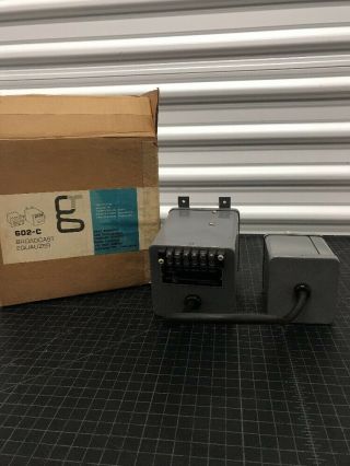 Rare Vintage Gray Research Output Transformer Control 602C Equalizer fr Tonearm 2