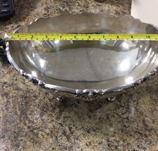 Vintage Reed & Barton Serving Bowl Silverplate Plate 704
