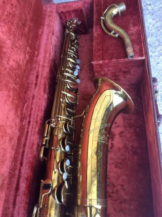 Vintage The Indiana By Martin Tenor Saxophone