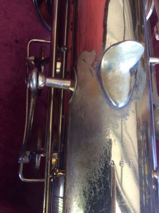 Vintage The Indiana By Martin Tenor Saxophone 8