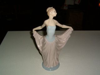 Vintage Lladro 5050 The Dancer Ballet Woman Porcelain Figurine 1979