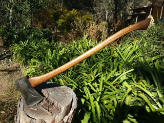 Vintage Kelly Perfect Axe Truetemper Hickory Handle Example