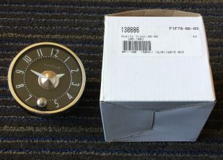 Vintage Oem 130886 Bpi - 100 F1f78 - 06 - 03 55 - 56 Quartz Clock Usa Ship