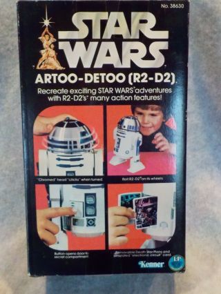 Vintage Star Wars ARTOO DETOO (R2D2) 1979 Large Size Action Figure,  71/2 in 5