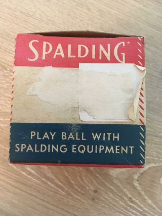 Vintage Spalding Official League Baseball - with Box 3