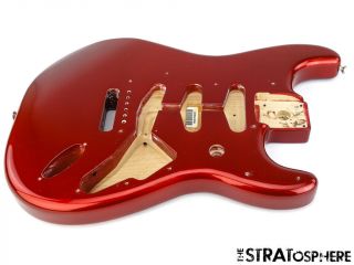 Fender Vintage 60s Stratocaster Strat Body 1960s Reissue Parts Candy Apple Red