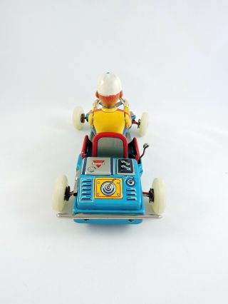 Lite - O - Wheel Go Kart T.  N.  Nomura battery powered operated tin toy vintage TN car 3