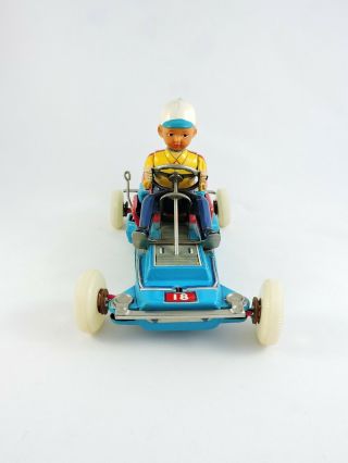 Lite - O - Wheel Go Kart T.  N.  Nomura battery powered operated tin toy vintage TN car 4