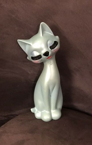 Vintage Made In Japan Cat Ceramic Figurine - Brinn’s Pittsburgh,  Pennsylvania