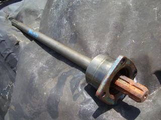 Vintage Ford 3600 Gas Tractor - Pto Shaft & Mount Casting - 1966