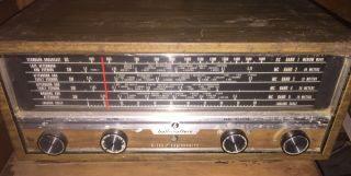 Vtg Hallicrafters 5 Band Short Wave Ham Tube Radio Communications Receiver