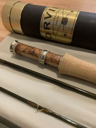 RARE Orvis Superfine Trout Bum Edition 6’6” 4wt 3 pc Fly Rod 5