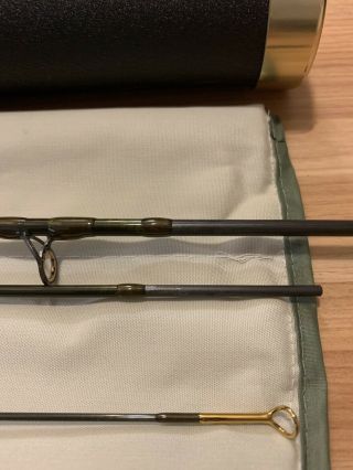 RARE Orvis Superfine Trout Bum Edition 6’6” 4wt 3 pc Fly Rod 7
