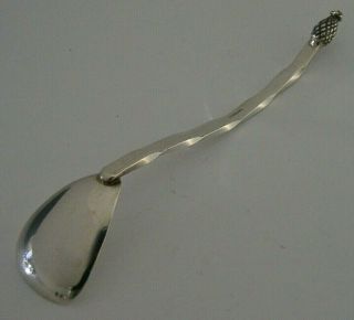 QULAITY HAND MADE SOLID SILVER SPOON ARTS & CRAFTS PINEAPPLE TOP CONTEMPORARY 5