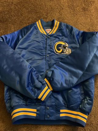 Vintage Los Angeles Rams Satin Jacket Size Large