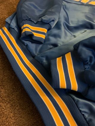 Vintage Los Angeles Rams Satin Jacket Size Large 4