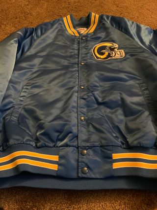 Vintage Los Angeles Rams Satin Jacket Size Large 6