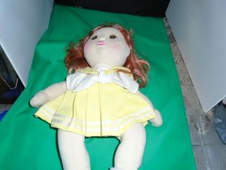 Vintage 1985 Mattel My Child Doll Red Head