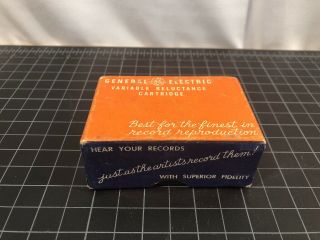 Vintage General Electric Ge Rpx 046 Single Play Mono Cartridge W/out Stylus