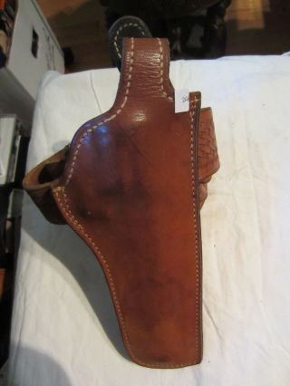 Vintage Safariland Holster & Belt Tan Leather Size 38 Colt 29