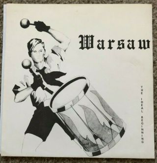 Warsaw Joy Division The Ideal Beginning Enigma Mega Rare G/f 7 " Ps Punk