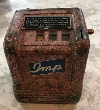 Vintage Imp Gumball Cigarette Trade Stimulator - - Key