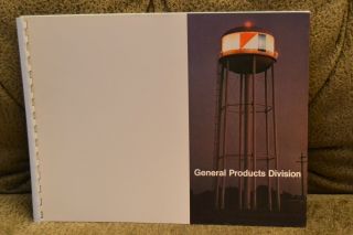 Vtg 1970 Jeep Corp General Products Division History Military Vehicles Brochure