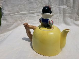 VTG RARE ENESCO SNOW WHITE 7 DWARFS MUSICAL TEAPOT DISNEY PRODUCTIONS EX COND 3