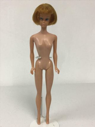 Vintage American Girl Barbie Head On 1958 Straight Leg Body