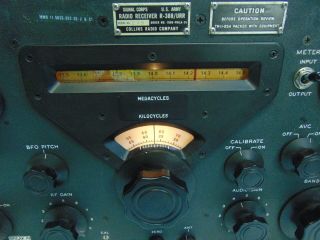 Vintage Collins R - 388/URR Military Ham Radio Receiver 2
