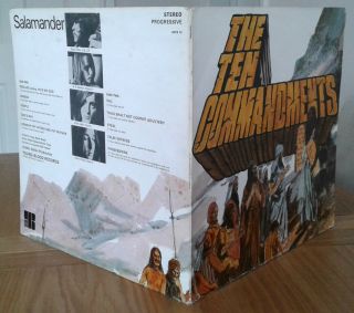 SALAMANDER The Ten Commandments MEGA RARE 1971 UK HEAVY PSYCH LP Youngblood EX, 12