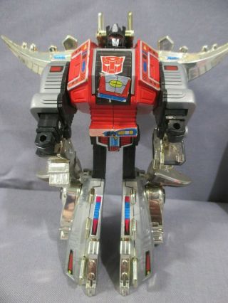 Transformers G1 Dinobot SNARL Unbroken VINTAGE 1985 Hasbro 4