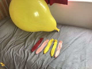 5 Rcr 36 20 Inch Long Neck Balloons Rare Out Of Production
