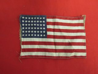 Wwii Us 48 Star Flag Removed From Back Of Jacket.