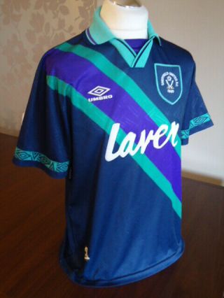 SHEFFIELD UNITED 1994 UMBRO Away Shirt LARGE Adults Rare Vintage LAVER 5