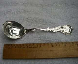Scarce George Shiebler Sterling Rococo (1888) Sugar Spoon