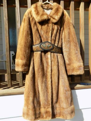 Vintage Mink Long Jacket/coat/stoller