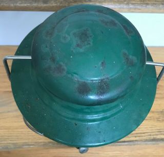 Vintage Coleman 639 Lantern Canada Nickle Chrome Green 1979 with Box 6