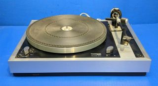 Vtg Thorens Td145 Mkii Mk2 Stereo Turntable Record Player W Adc Cartridge Parts