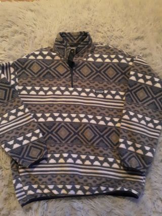 Vintage Patagonia Synchilla Fleece Snap - T Aztec Pullover Jacket Ski Xl Men’s Usa