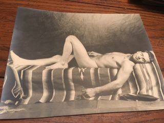 1950’s Vintage Male Model Beefcake Photo 8x9.  5 Kris Studios? Gay Interest 13