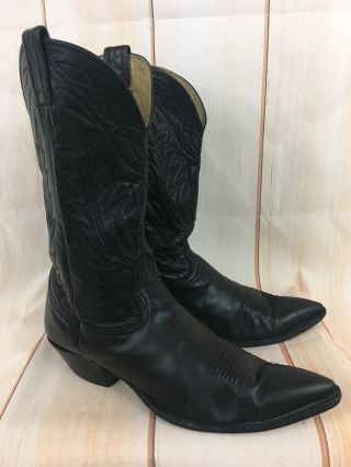 Vintage Nocona Cowboy Boots Leather Western Boots Rockabilly Men’s 11 B