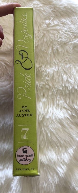 Kate Spade Pride And Prejudice Book Of The Month Clutch Extremely Rare 2